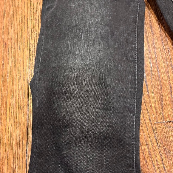 Tractr Dark Black Straight Leg Jeans - Picture 2 of 3
